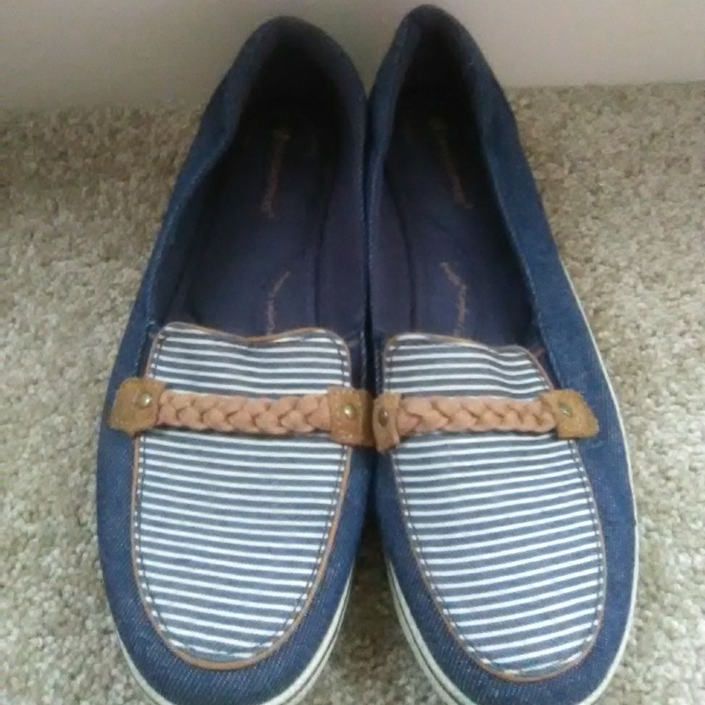 GUC pair of Denim Loafers (Size 8.5 Women's)